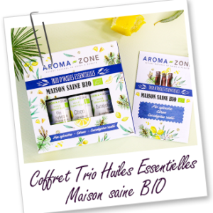 Coffret Huiles essentielles "Maison saine BIO"