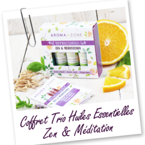 Coffret Huiles essentielles "Zen & Méditation"