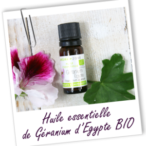 Huile essentielle de géranium rosat