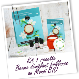 Kit Baume démêlant brillance au Monoï