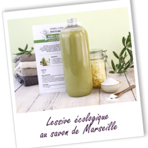 Lessive écologique au savon de Marseille