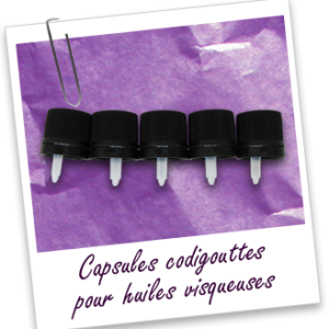 Codigouttes pour huiles visqueuses